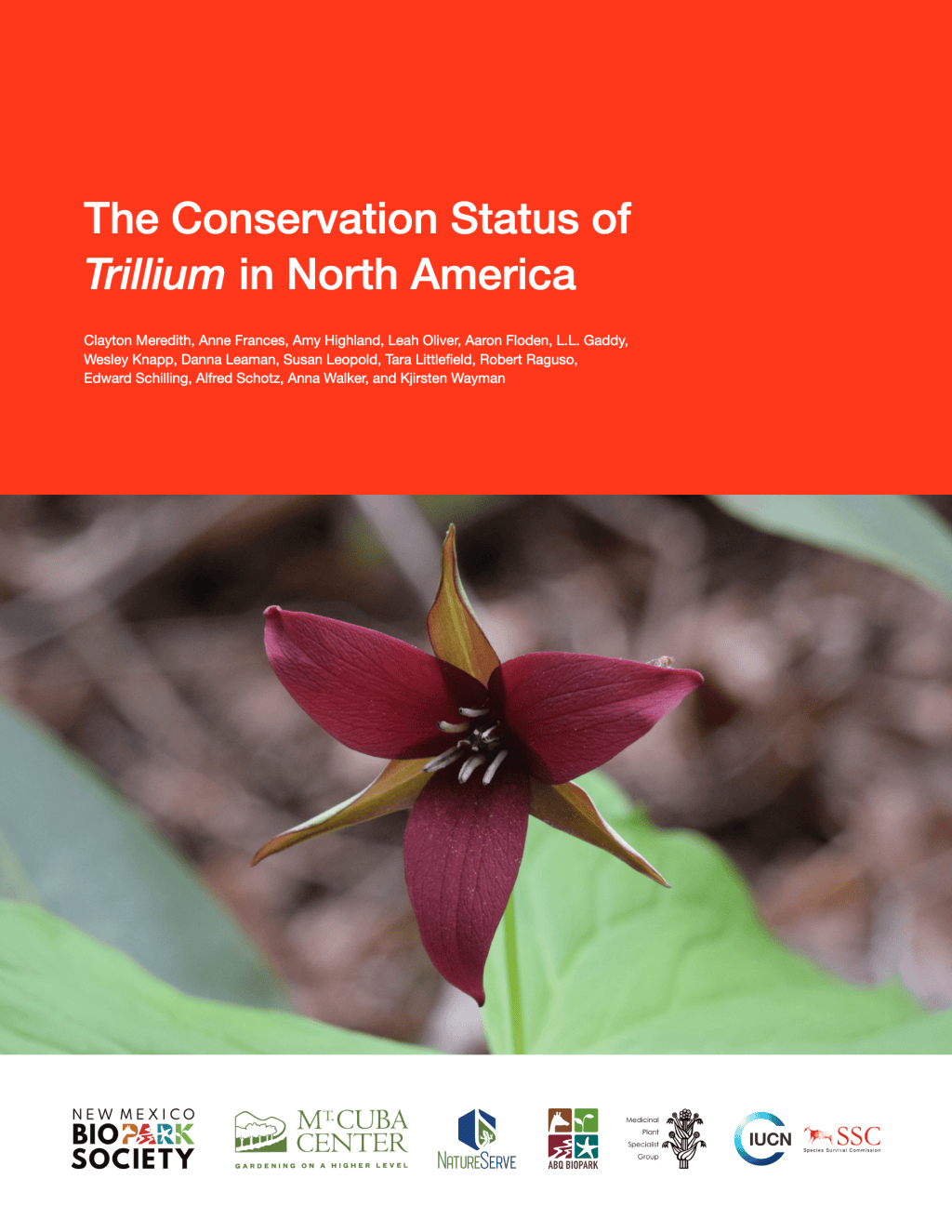 Conservation Status of Trillium in North America
